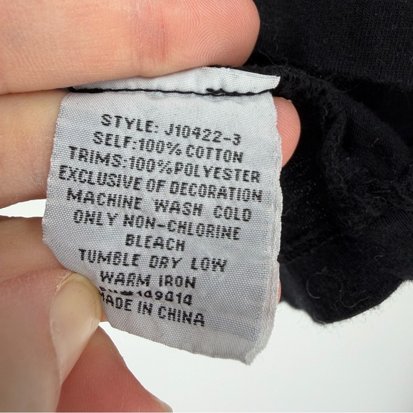 HTF Johnny Was Heavily Embroidered Mermaid T-Shirt M 3/4 Sleeves Artsy Eclectic - Picture 3 of 4